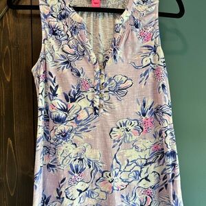 Lilly Pulitzer Floral Tank Top